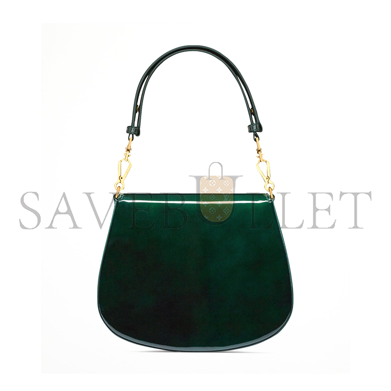 Y*L voltaire top handle in patent leather 800846aaekl3856 (17.5*21*8cm)